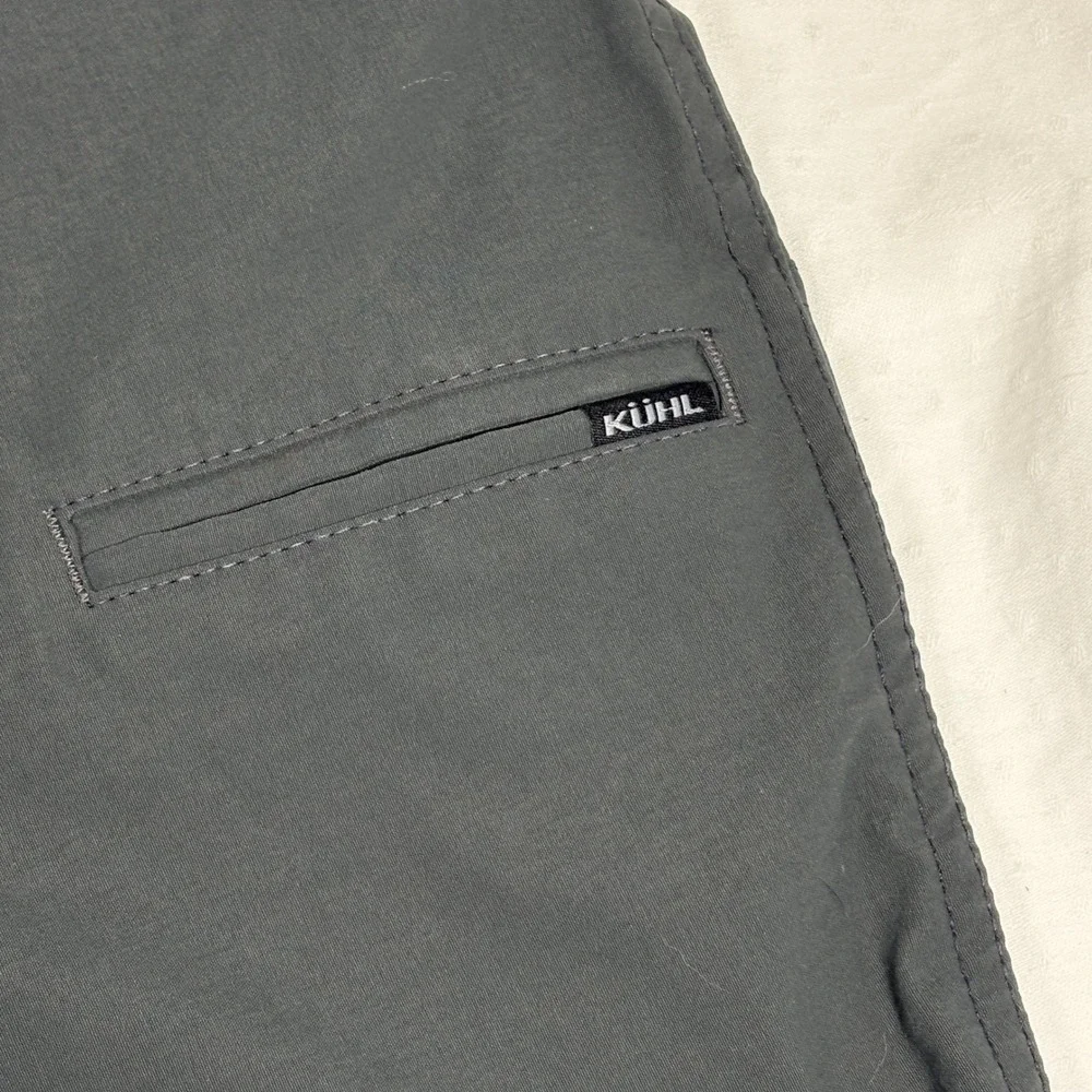 Kuhl Renegade Shorts Mens 30 Dark Grey Hiking Outdoor Cargo 5360 Activewear EUC